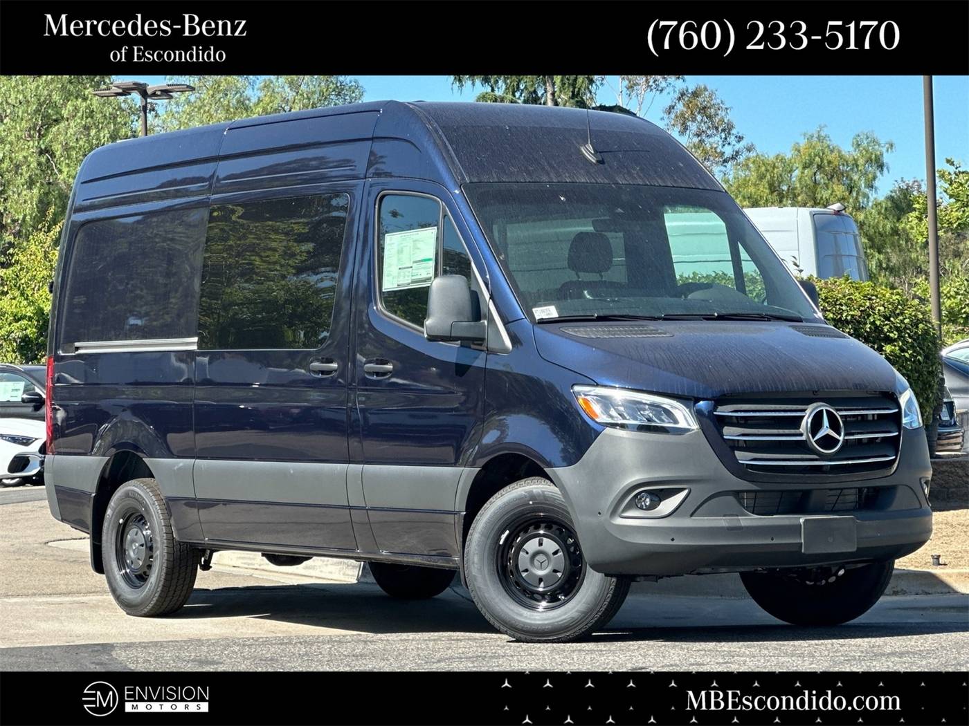 2024 Mercedes-Benz Sprinter Cargo Van 2500 — Cargo Van — 6 mi — Escondido, CA