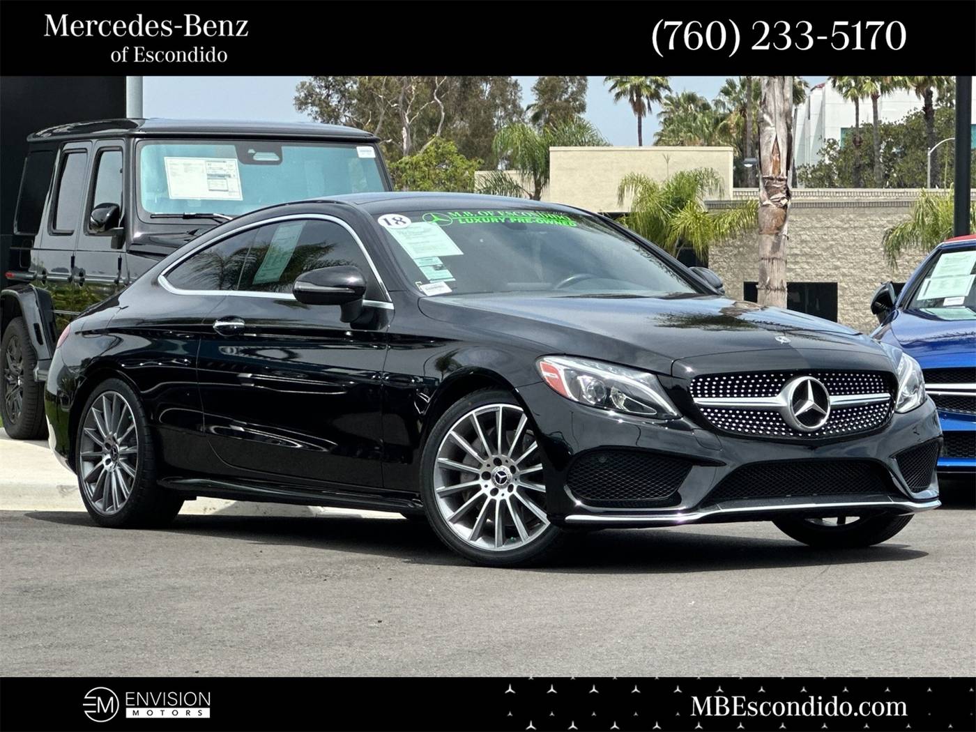 2018 Mercedes-Benz C-Class C 300 — Coupe — 77,255 mi — Escondido, CA