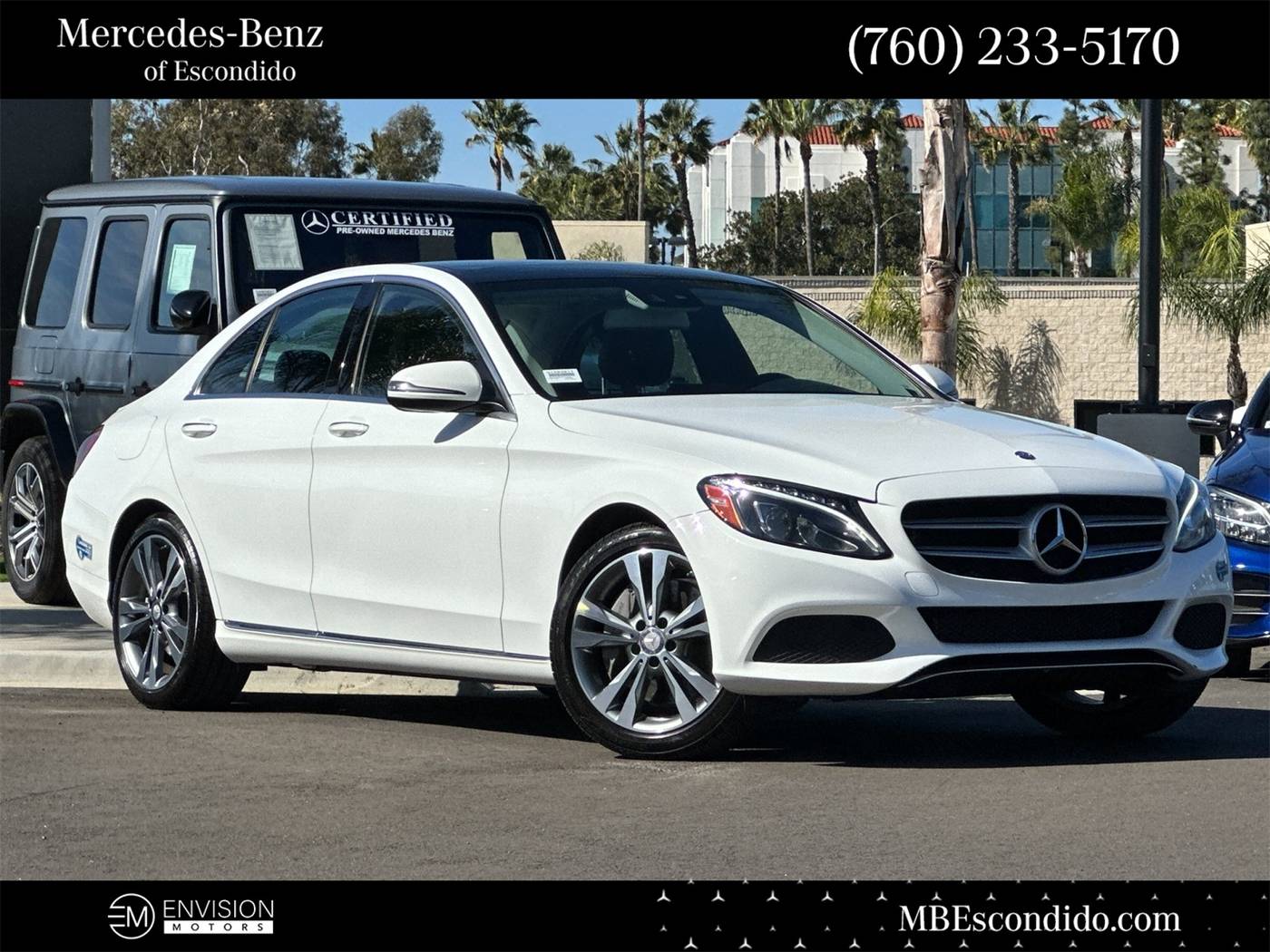 2016 Mercedes-Benz C-Class C 350e — Sedan — 91,394 mi — Escondido, CA
