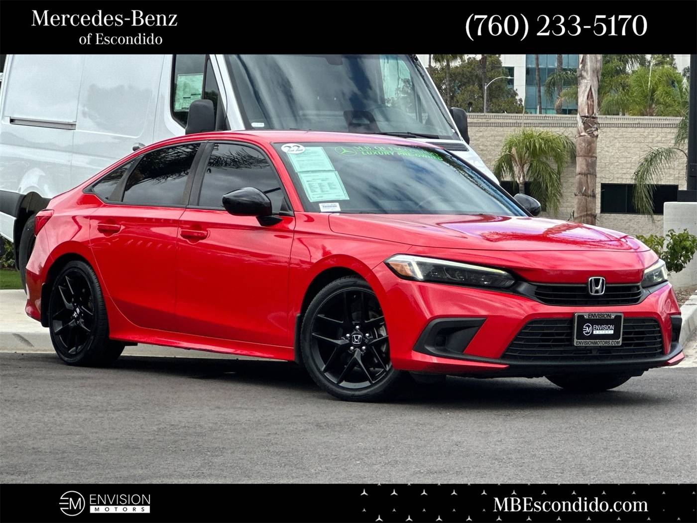 2022 Honda Civic Sport — Sedan — 63,037 mi — Escondido, CA