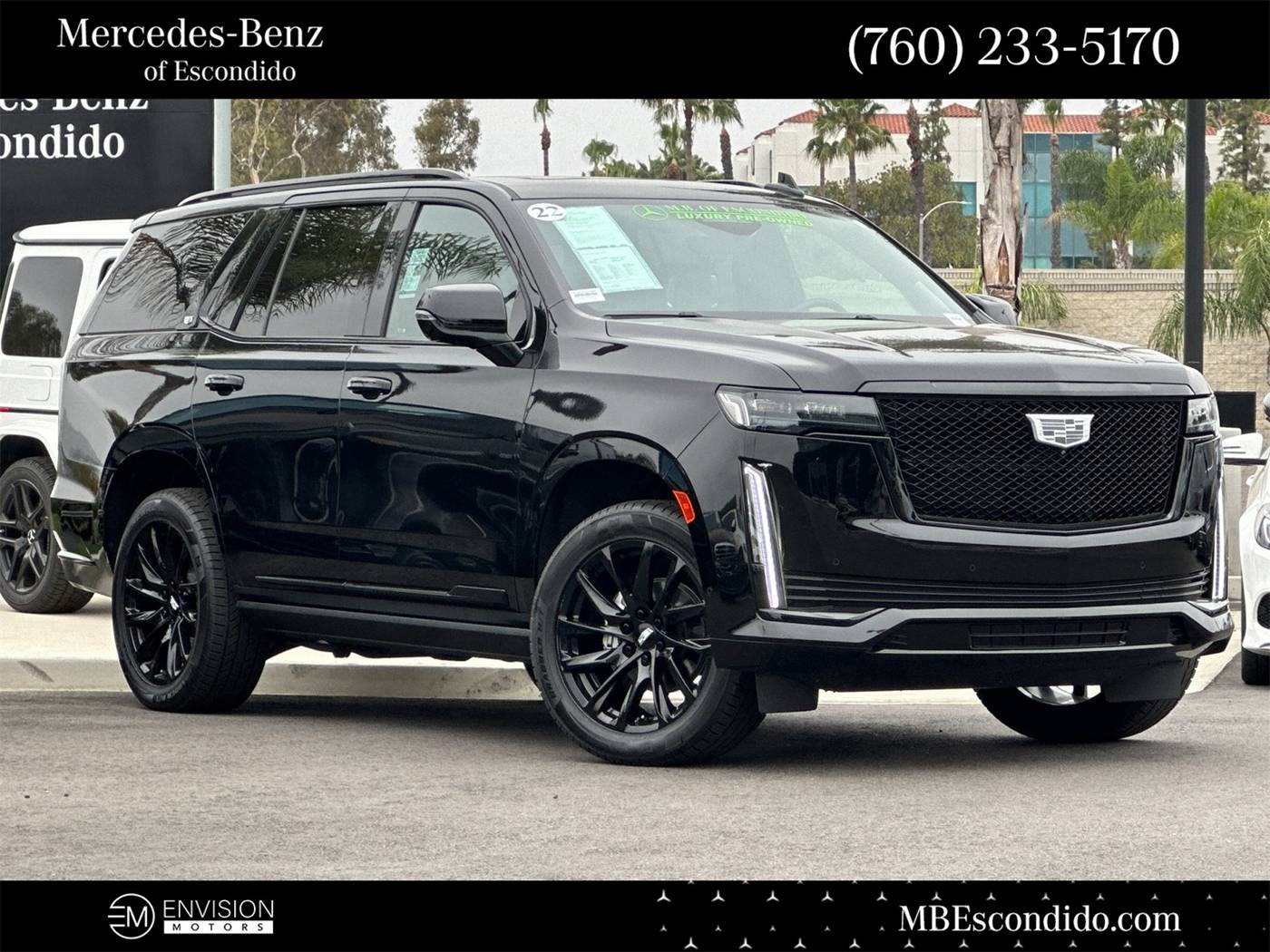 2022 Cadillac Escalade Sport — SUV — 28,974 mi — Escondido, CA