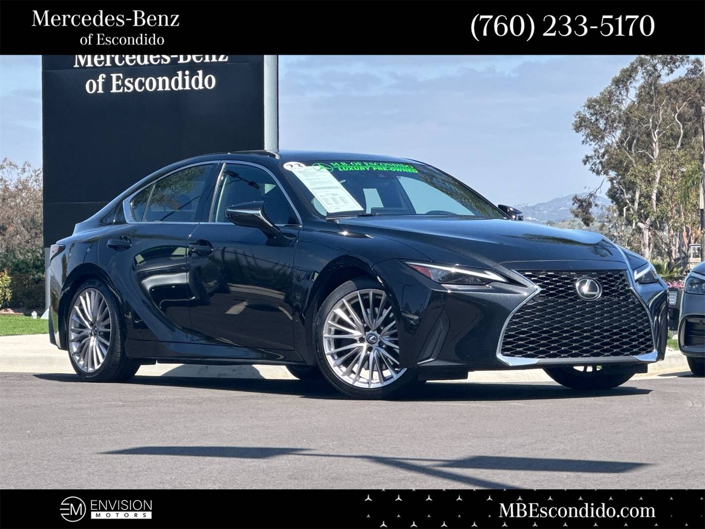 2023 Lexus IS IS 300 — Sedan — 38,610 mi — Escondido, CA