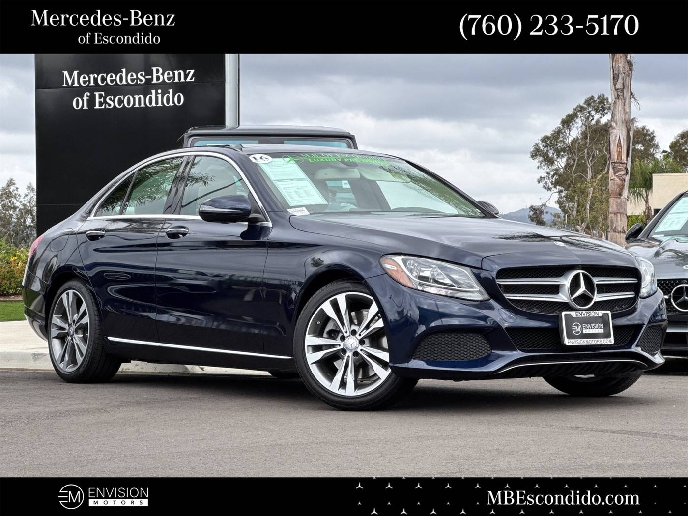 2016 Mercedes-Benz C-Class C 300 — Sedan — 35,749 mi — Escondido, CA