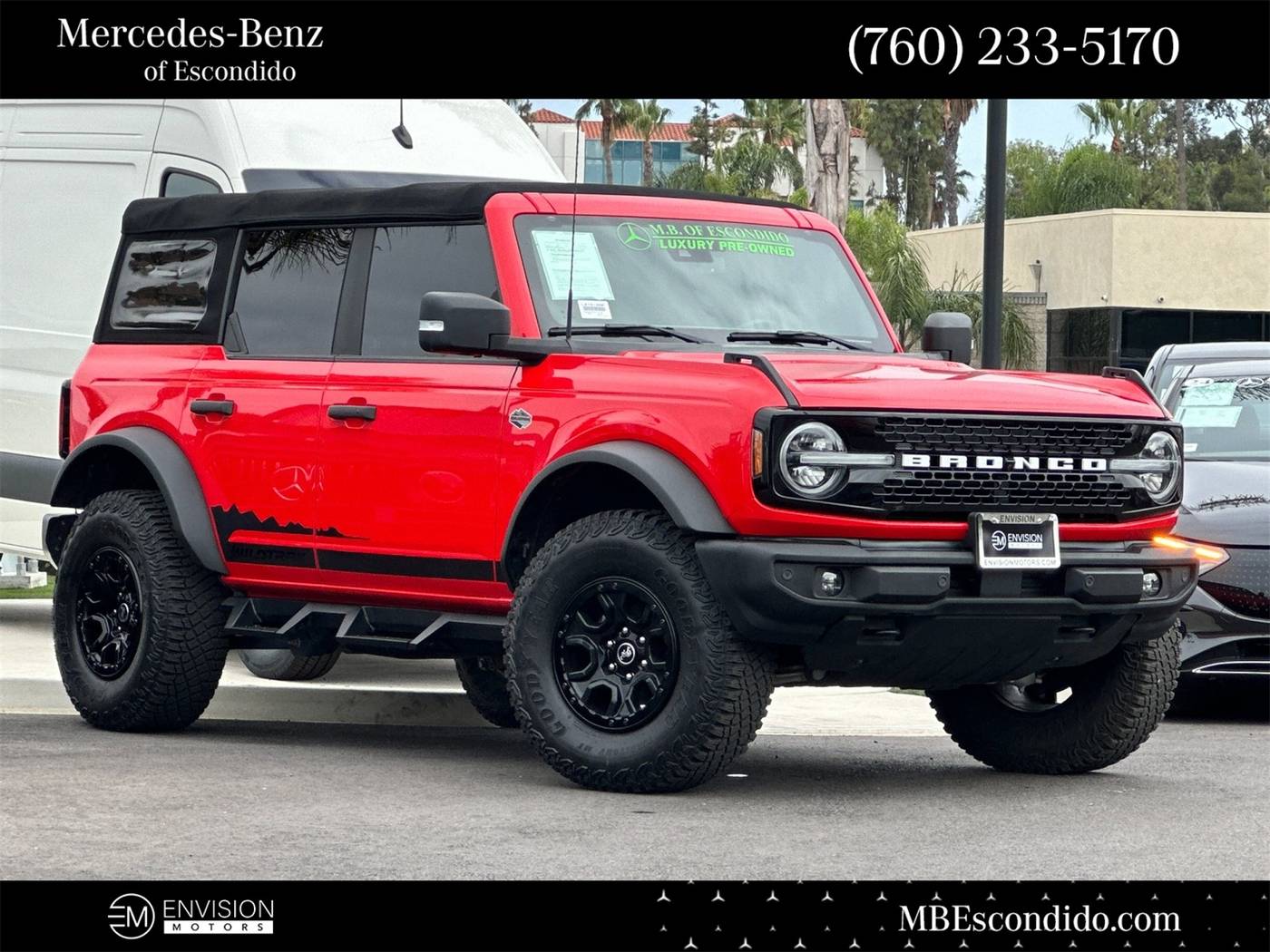 2022 Ford Bronco Wildtrak — SUV — 7,663 mi — Escondido, CA