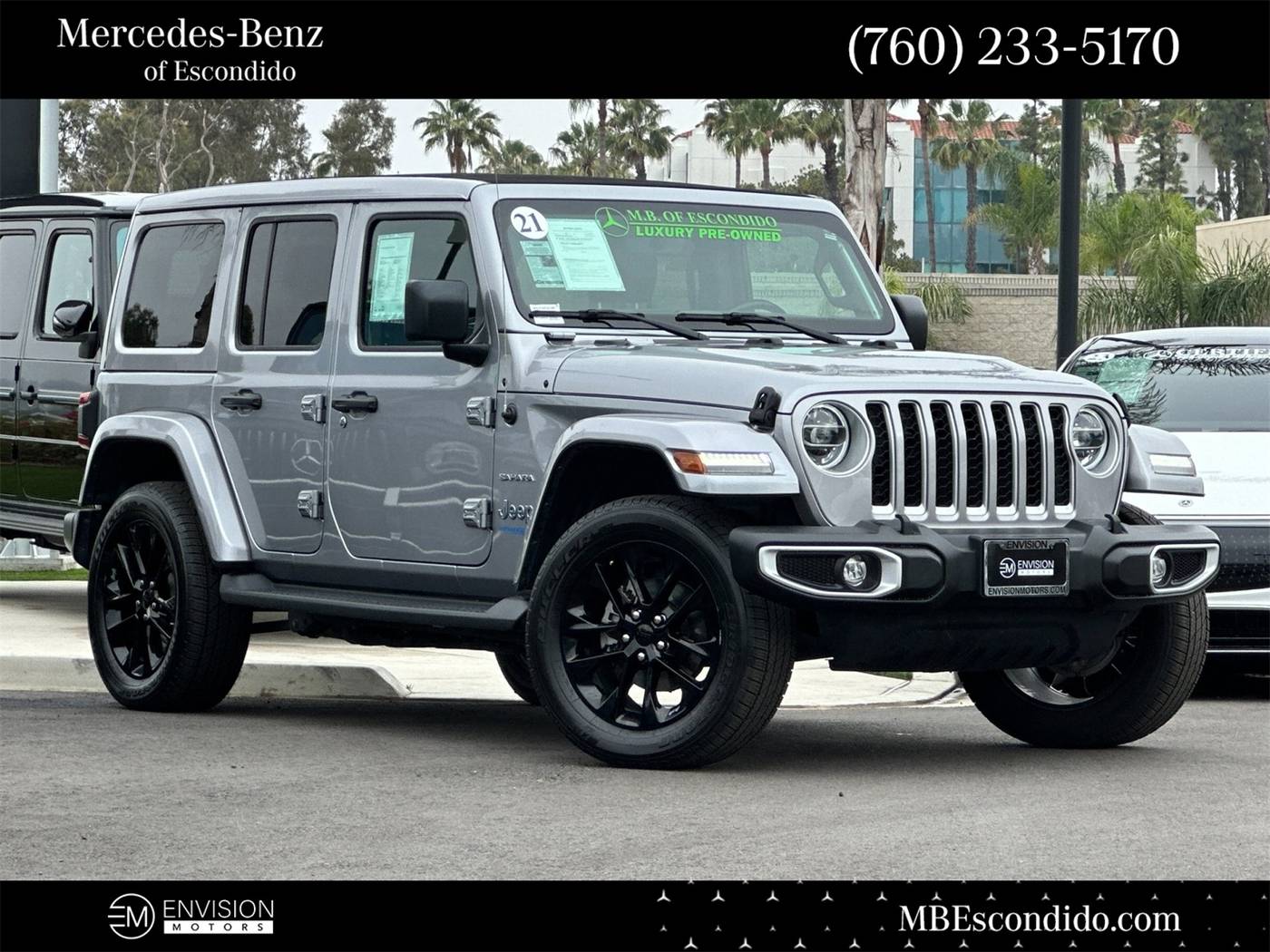 2021 Jeep Wrangler Sahara 4xe — SUV — 32,734 mi — Escondido, CA
