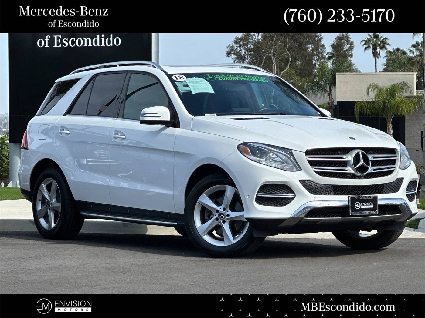 2018 Mercedes-Benz GLE GLE 350 — SUV — 50,562 mi — Escondido, CA