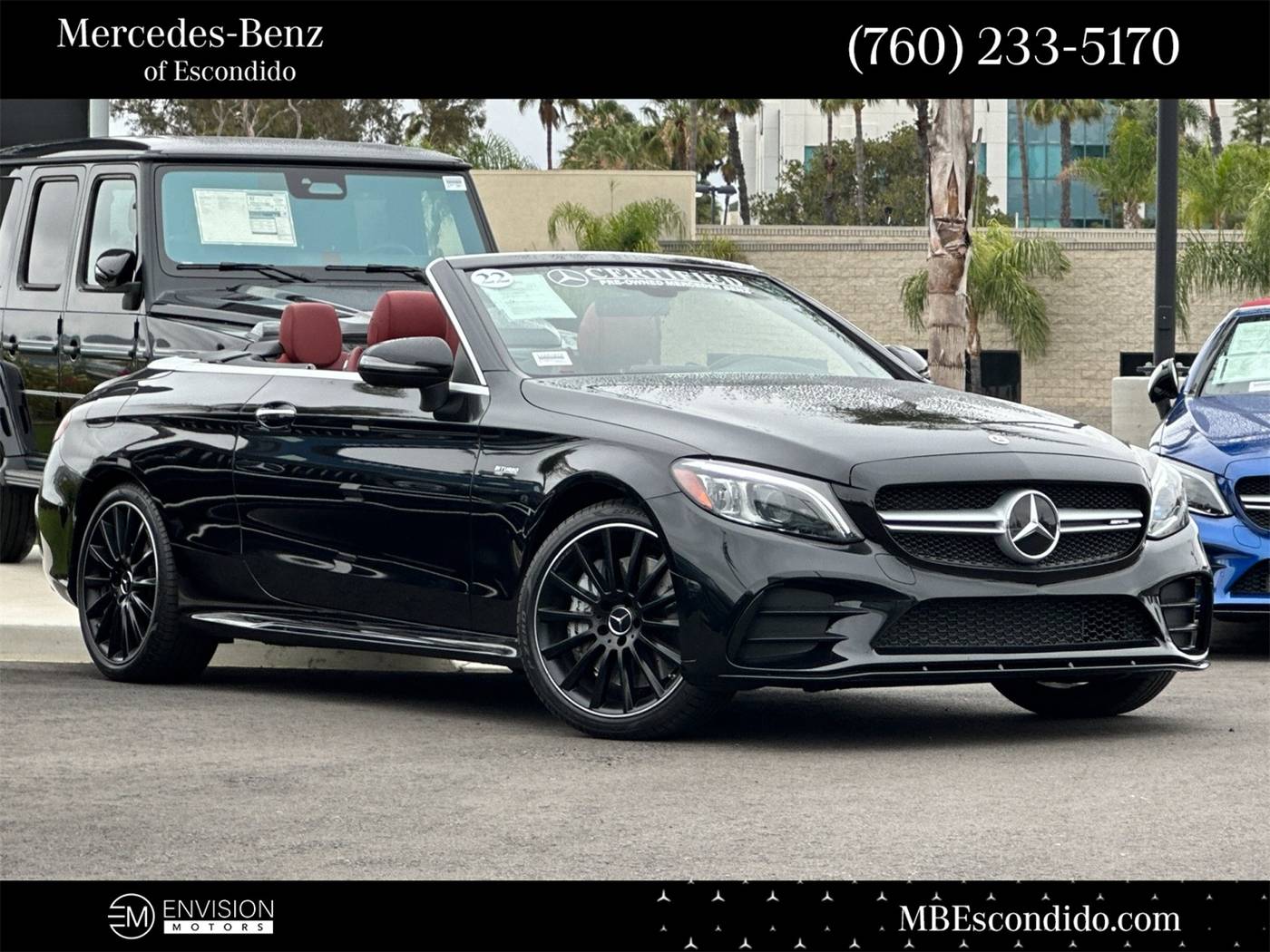 2022 Mercedes-Benz C-Class AMG C 43 — Convertible — 4,533 mi — Escondido, CA