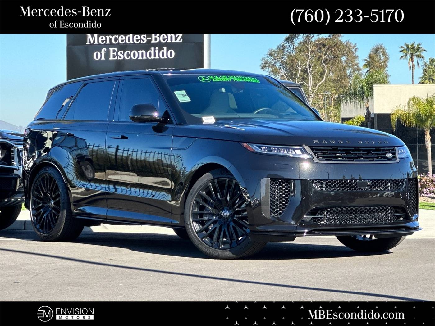 2024 Land Rover Range Rover Sport SV Edition One Obsidian Black — SUV — 3,734 mi — Escondido, CA