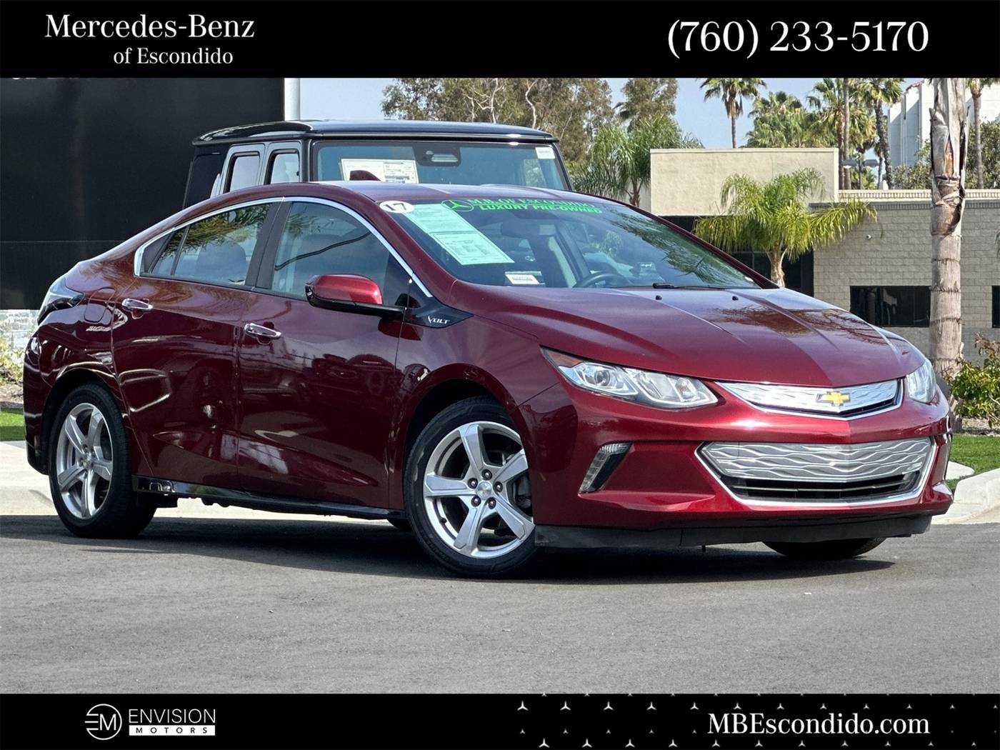 2017 Chevrolet Volt LT — Sedan — 150,309 mi — Escondido, CA