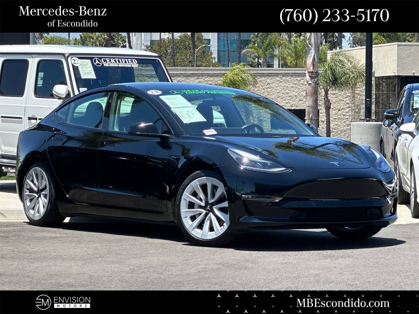 2021 Tesla Model 3 Standard Range Plus — Sedan — 43,151 mi — Escondido, CA