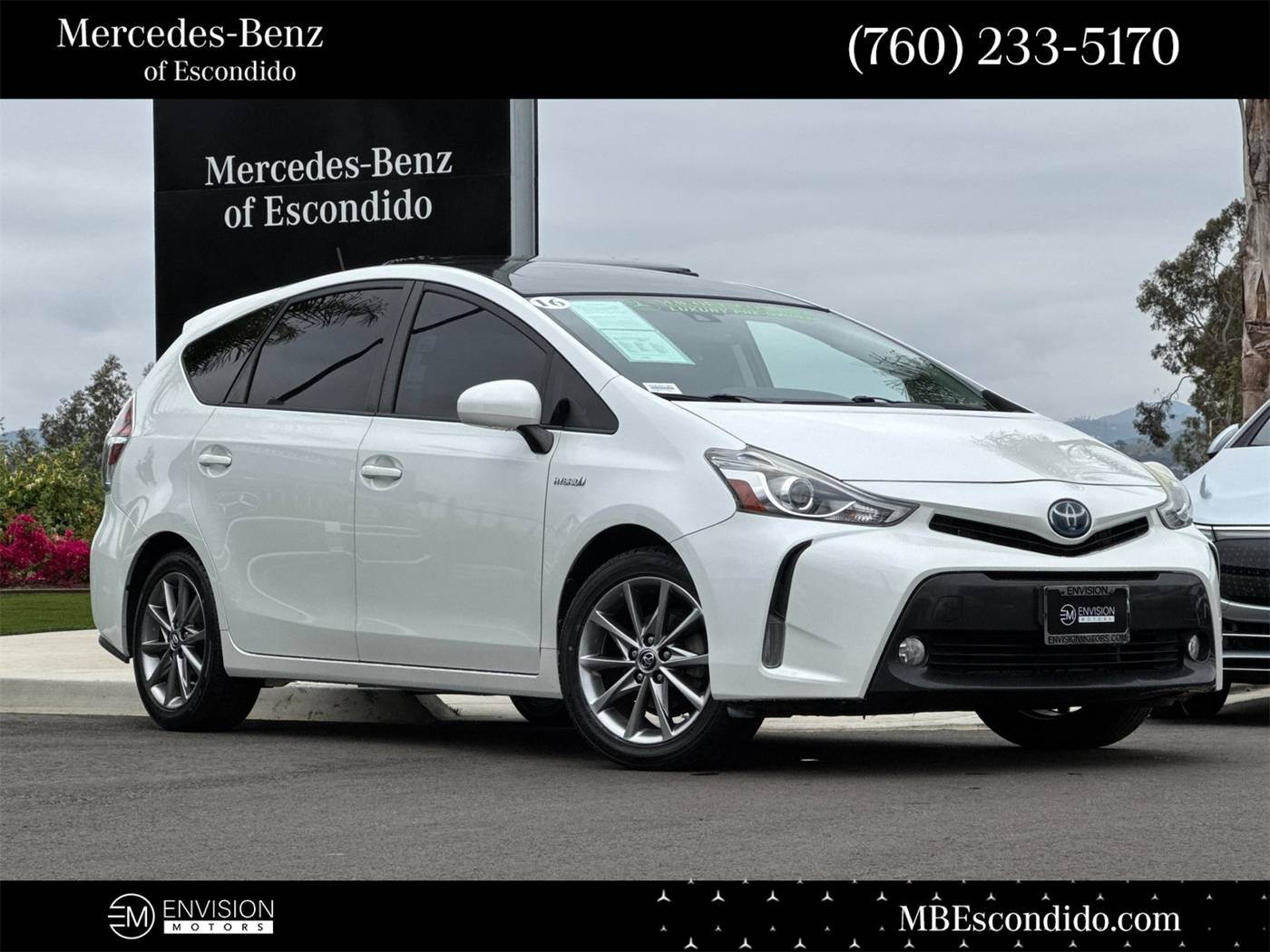 2016 Toyota Prius v Five — Wagon — 58,369 mi — Escondido, CA
