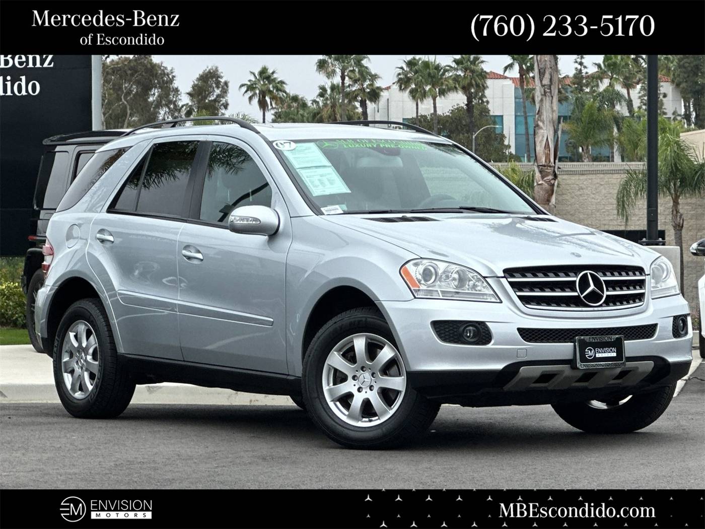 2007 Mercedes-Benz M-Class ML 350 — SUV — 47,255 mi — Escondido, CA