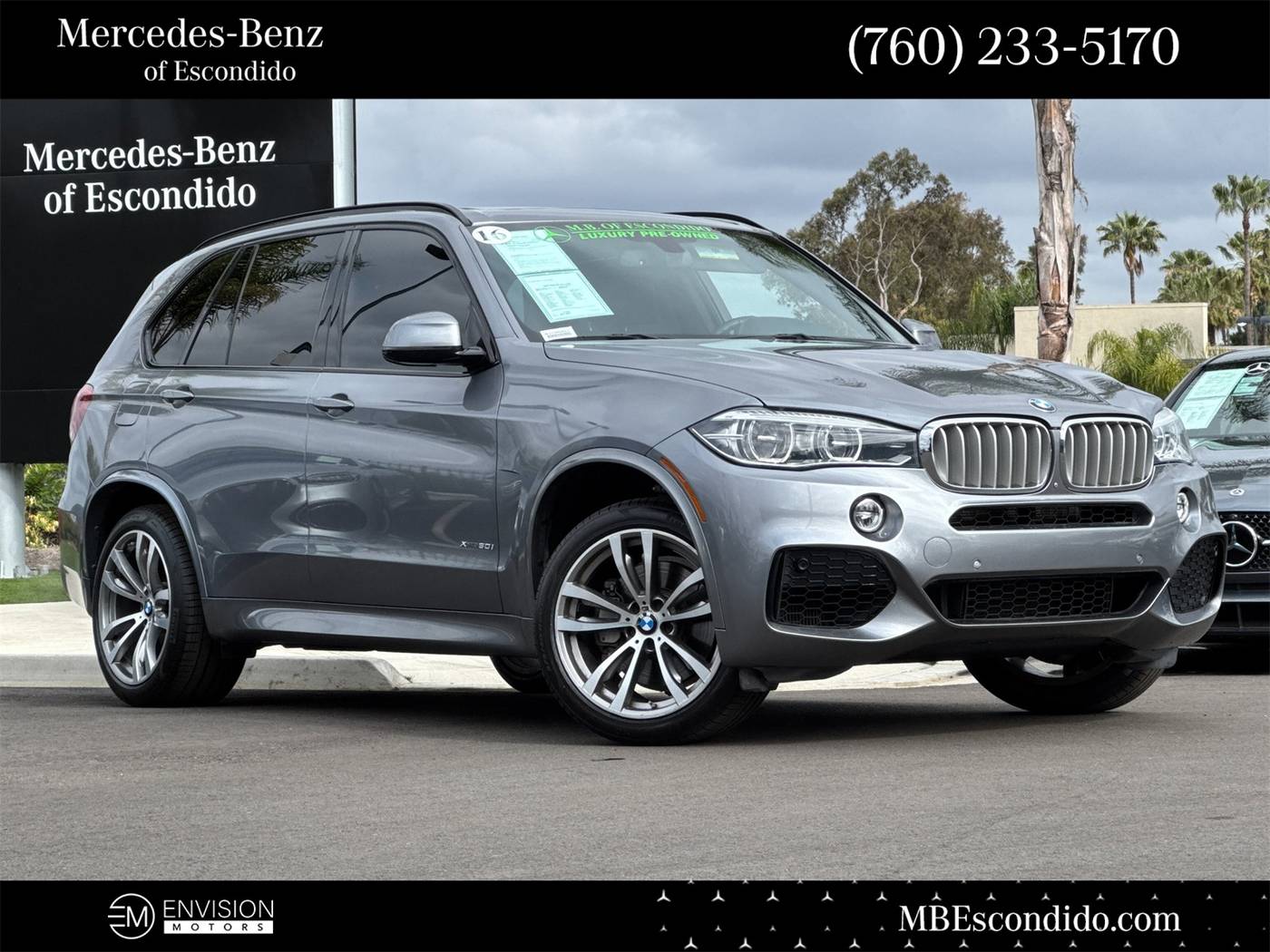 2016 BMW X5 50i — SUV — 105,867 mi — Escondido, CA