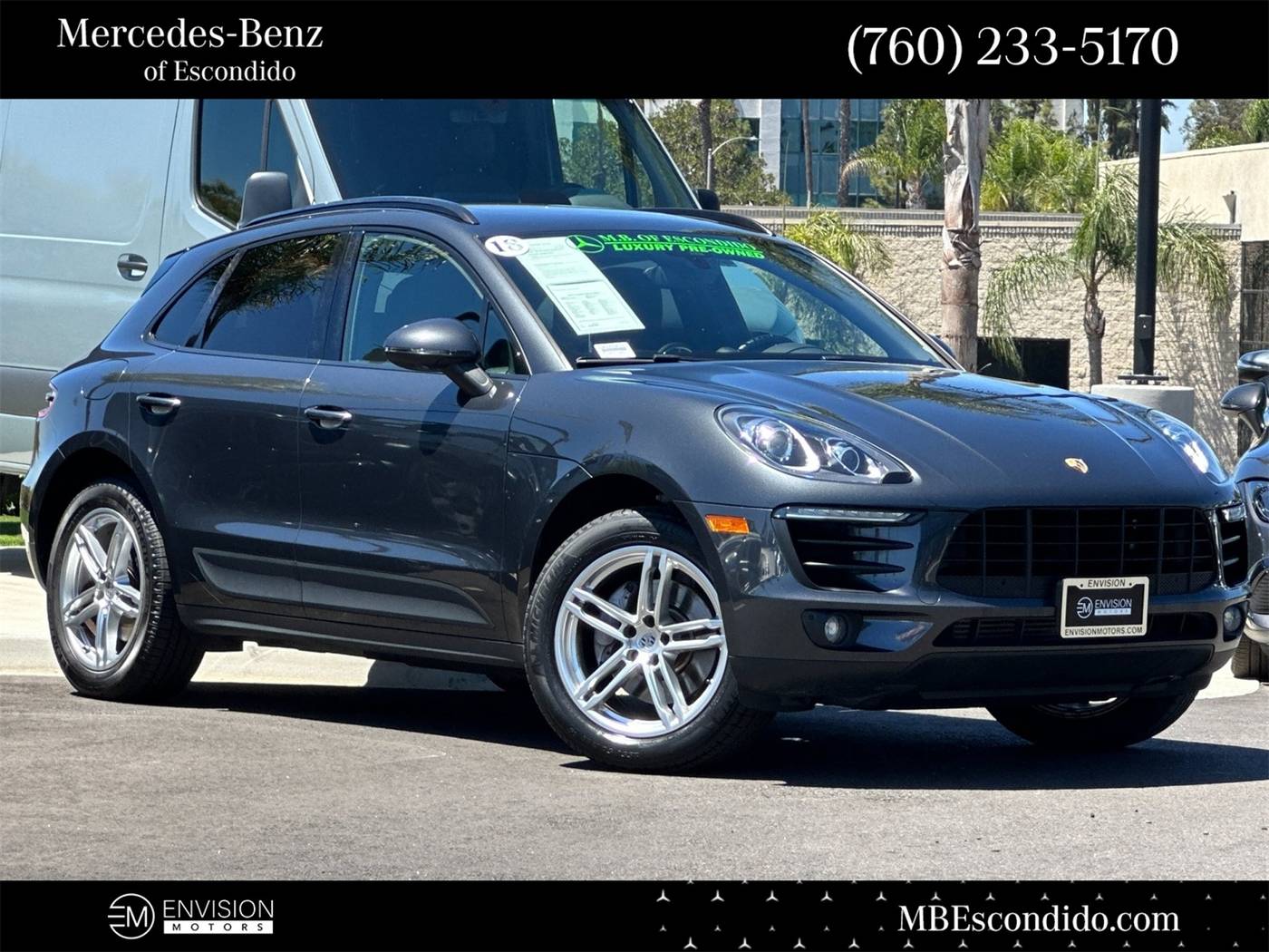 2018 Porsche Macan Standard — SUV — 52,845 mi — Escondido, CA