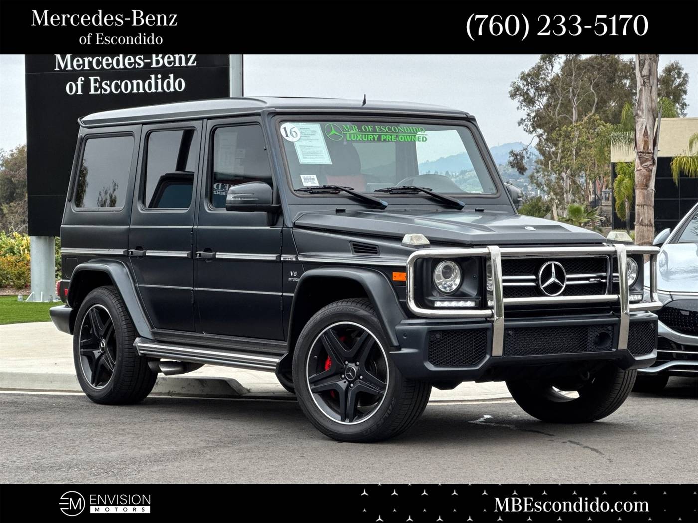 2016 Mercedes-Benz G-Class G 63 AMG — SUV — 71,367 mi — Escondido, CA