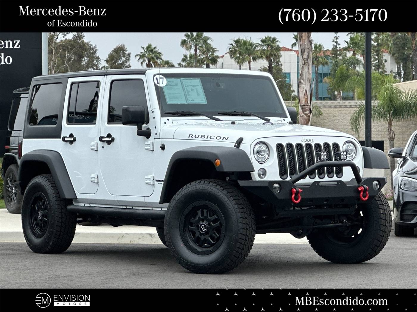2017 Jeep Wrangler Rubicon — SUV — 43,455 mi — Escondido, CA