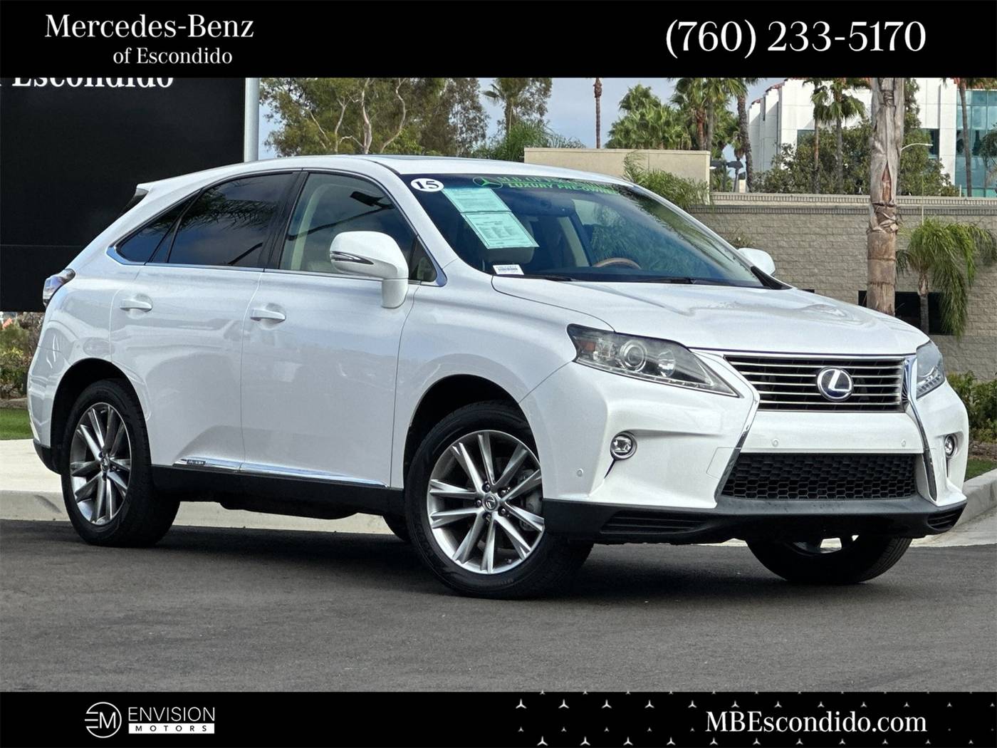 2015 Lexus RX RX 450h — SUV — 135,015 mi — Escondido, CA