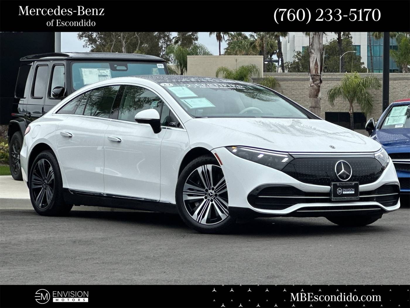 2022 Mercedes-Benz EQS Sedan EQS 450+ — Hatchback — 58,005 mi — Escondido, CA