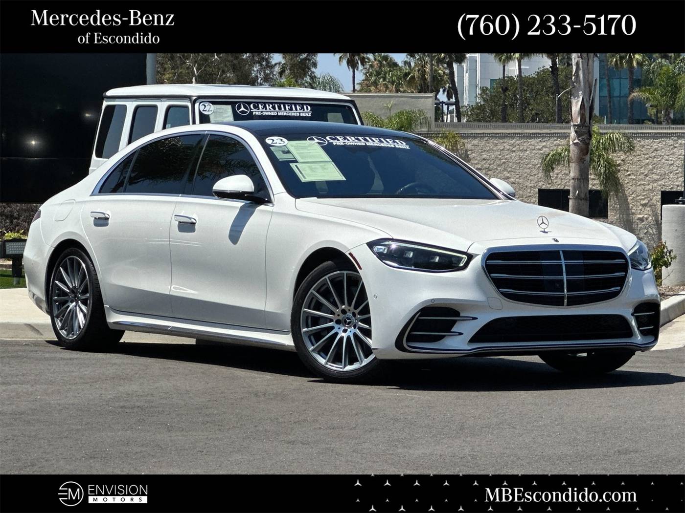 2023 Mercedes-Benz S-Class S 500 — Sedan — 24,980 mi — Escondido, CA