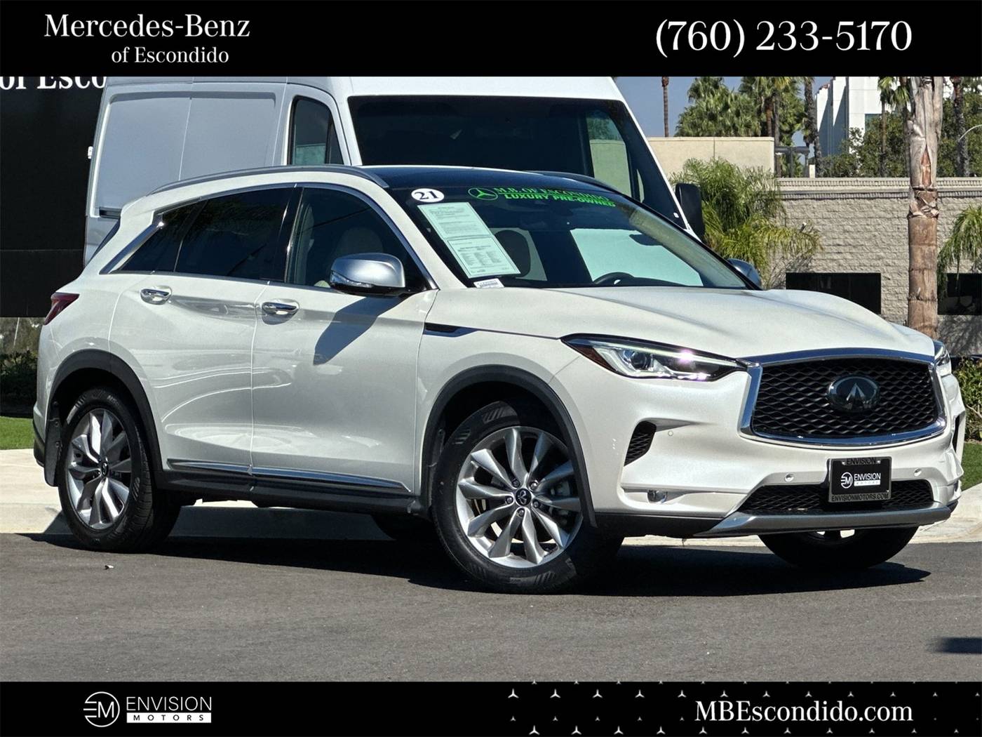 2021 INFINITI QX50 ESSENTIAL — SUV — 34,953 mi — Escondido, CA