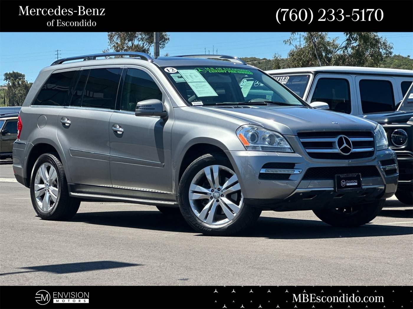 2012 Mercedes-Benz GL GL 450 — SUV — 96,319 mi — Escondido, CA