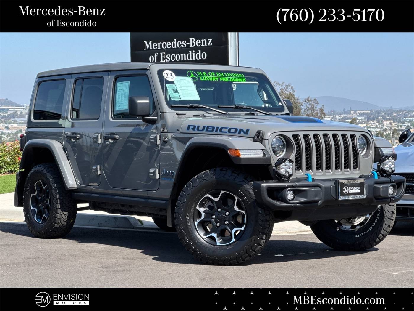 2023 Jeep Wrangler Rubicon 4xe — SUV — 33,773 mi — Escondido, CA