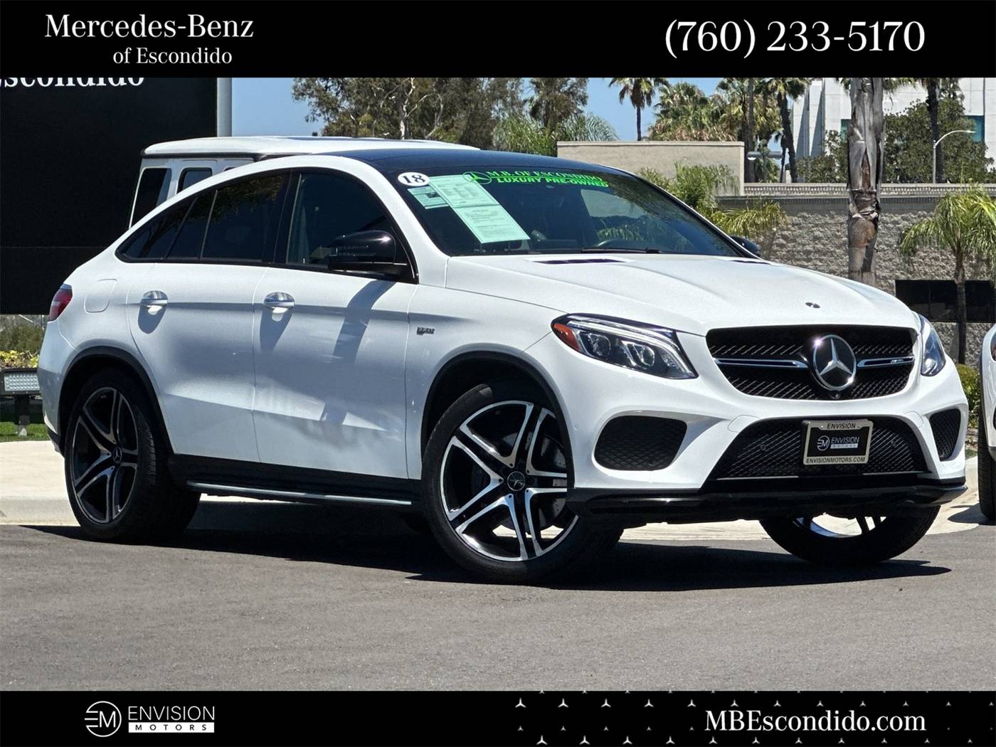 2018 Mercedes-Benz GLE GLE 43 AMG — SUV — 78,740 mi — Escondido, CA
