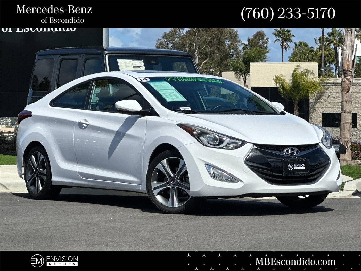 2014 Hyundai Elantra Base — Coupe — 68,670 mi — Escondido, CA