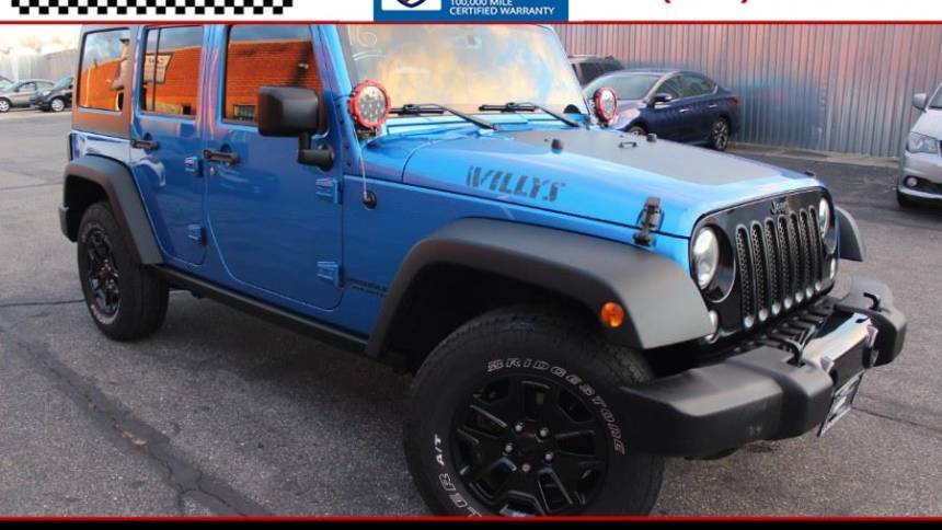 2016 Jeep Wrangler Willys Wheeler — SUV — 98,344 mi — Deer Park, NY