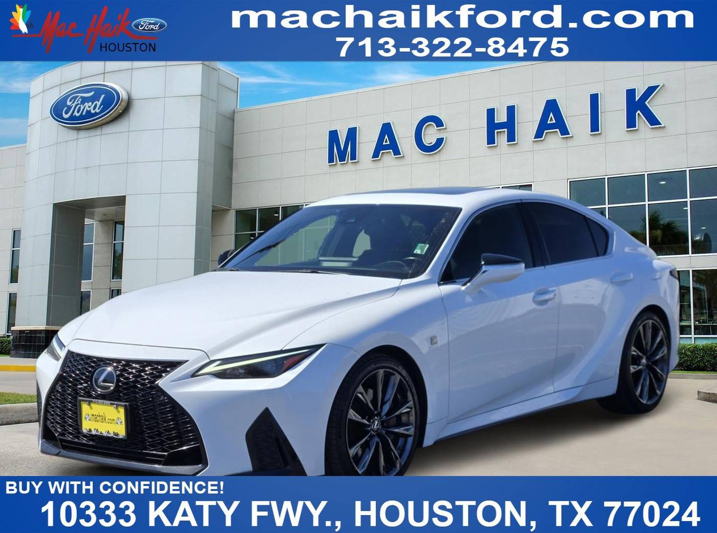 2021 Lexus IS IS 350 F SPORT — Sedan — 73,268 mi — Houston, TX