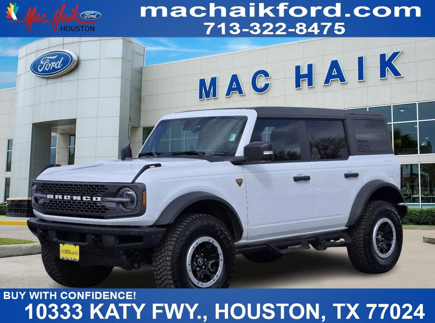2023 Ford Bronco Badlands — SUV — 10,648 mi — Houston, TX