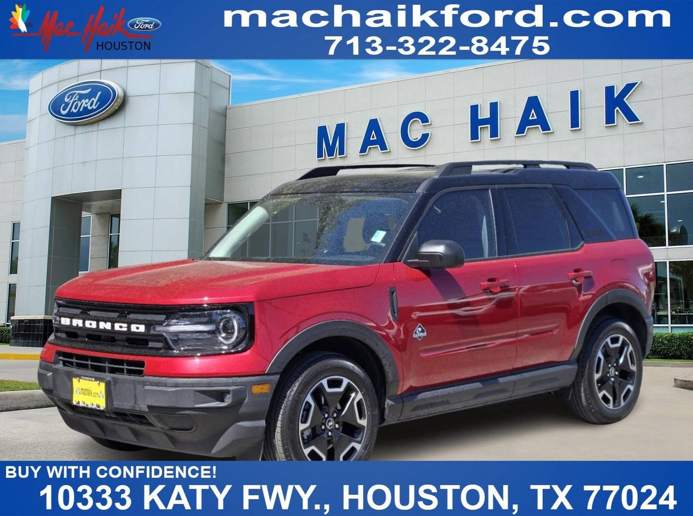 2021 Ford Bronco Sport Outer Banks — SUV — 13,975 mi — Houston, TX