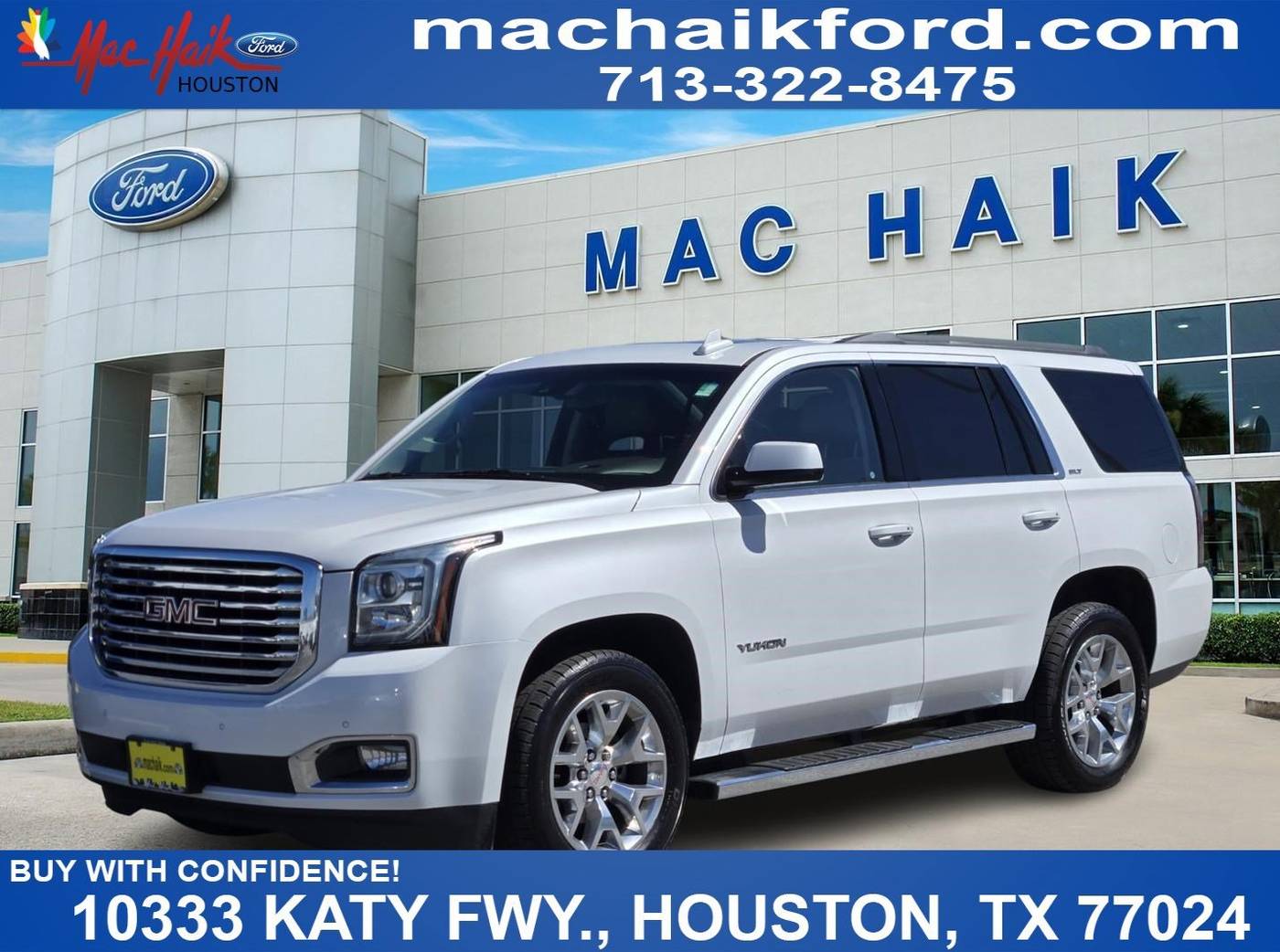 2018 GMC Yukon SLT — SUV — 128,056 mi — Houston, TX