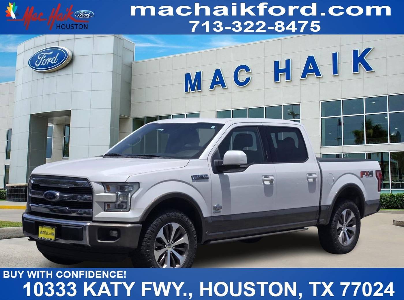 2016 Ford F-150 King Ranch — Pickup Truck — 109,482 mi — Houston, TX