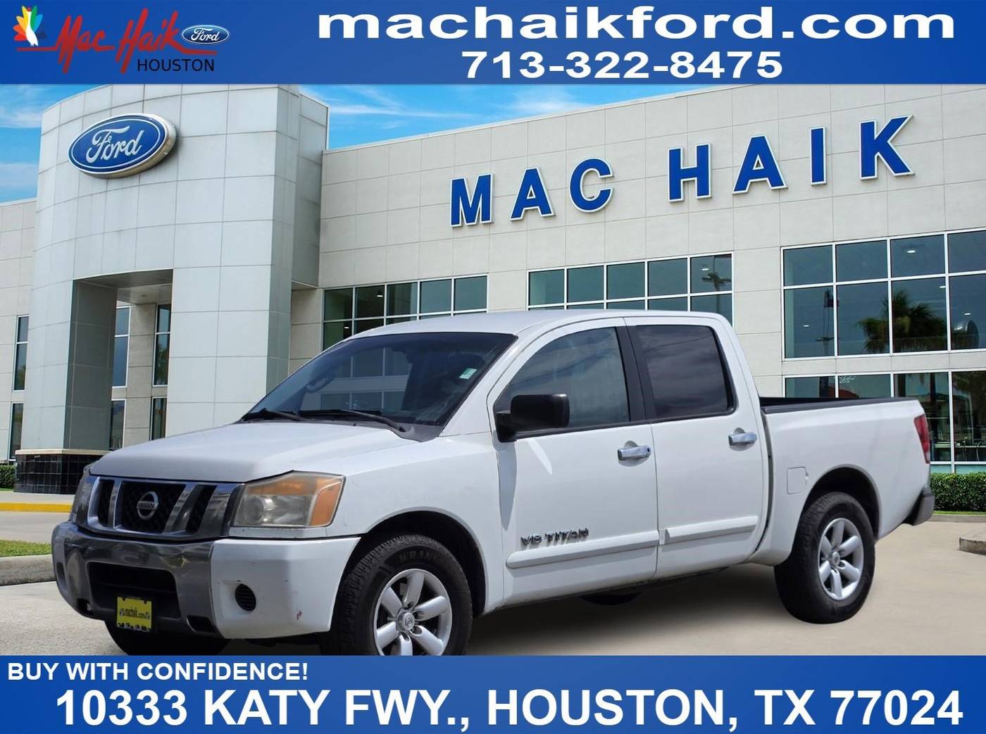 2012 Nissan Titan SV — Pickup Truck — 236,666 mi — Houston, TX