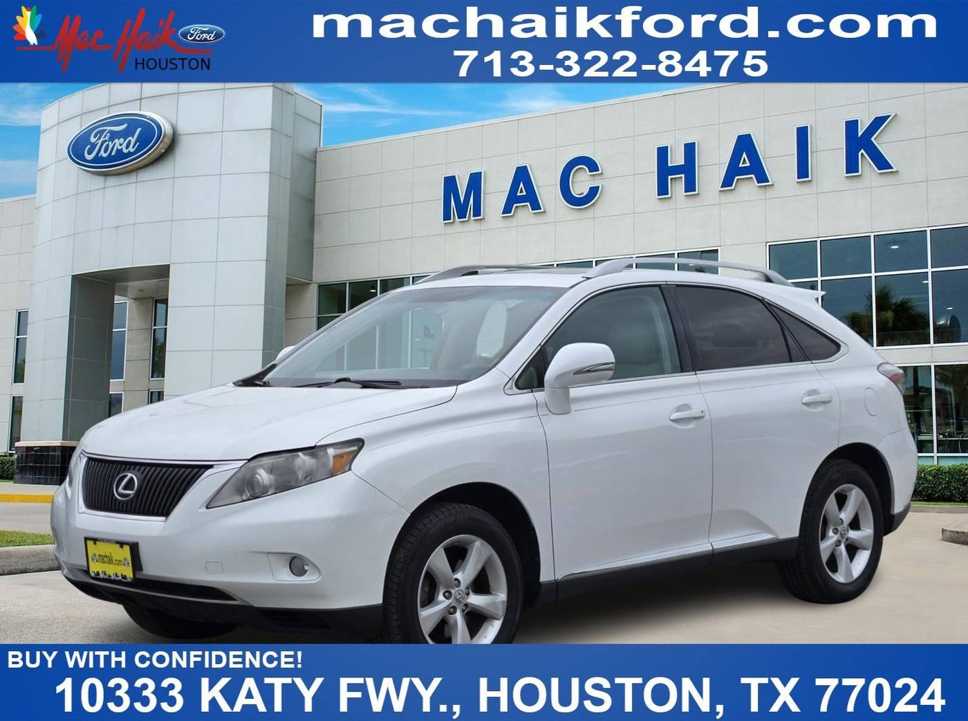 2010 Lexus RX RX 350 — SUV — 135,000 mi — Houston, TX