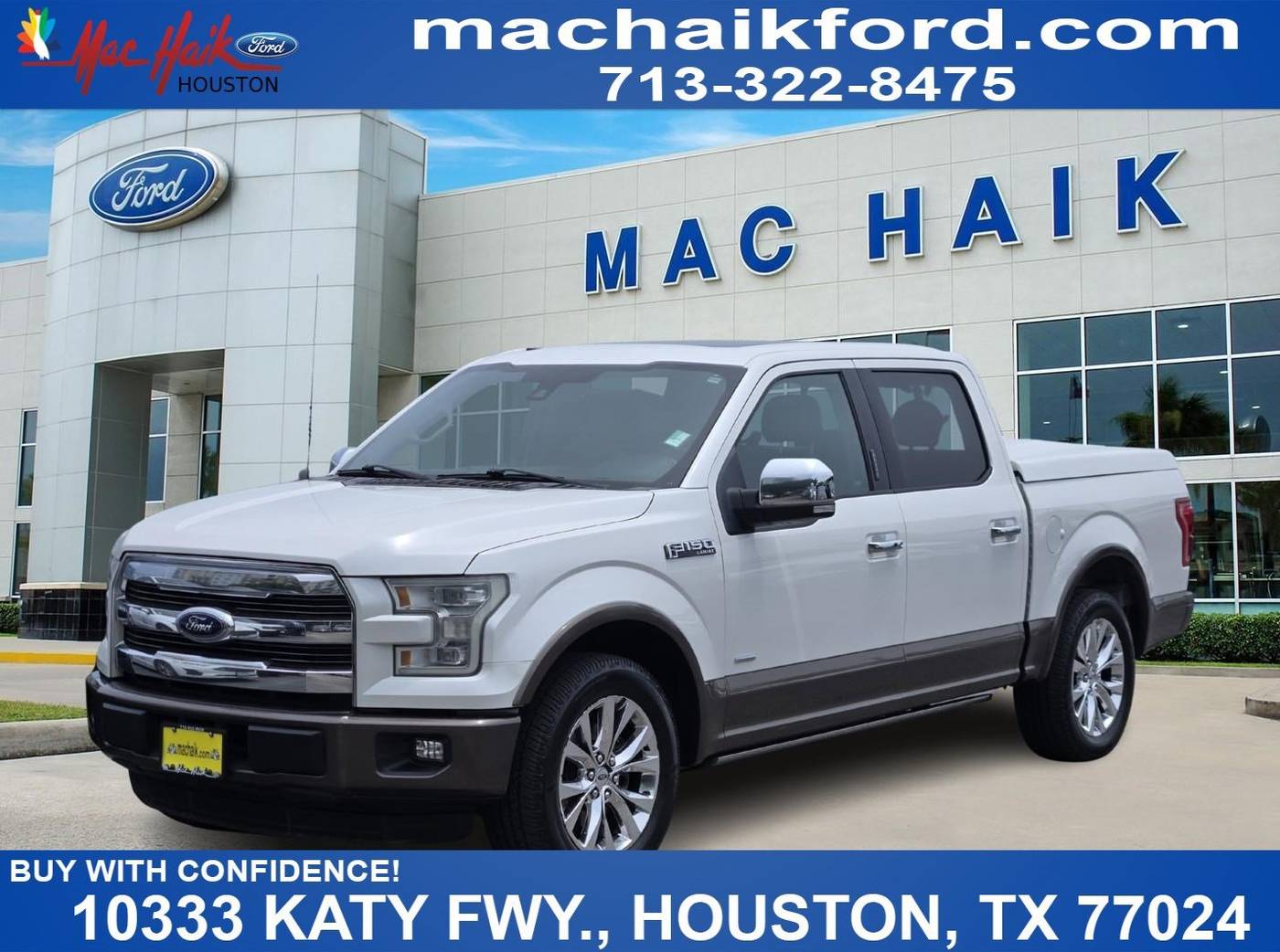 2015 Ford F-150 Lariat — Pickup Truck — 117,748 mi — Houston, TX