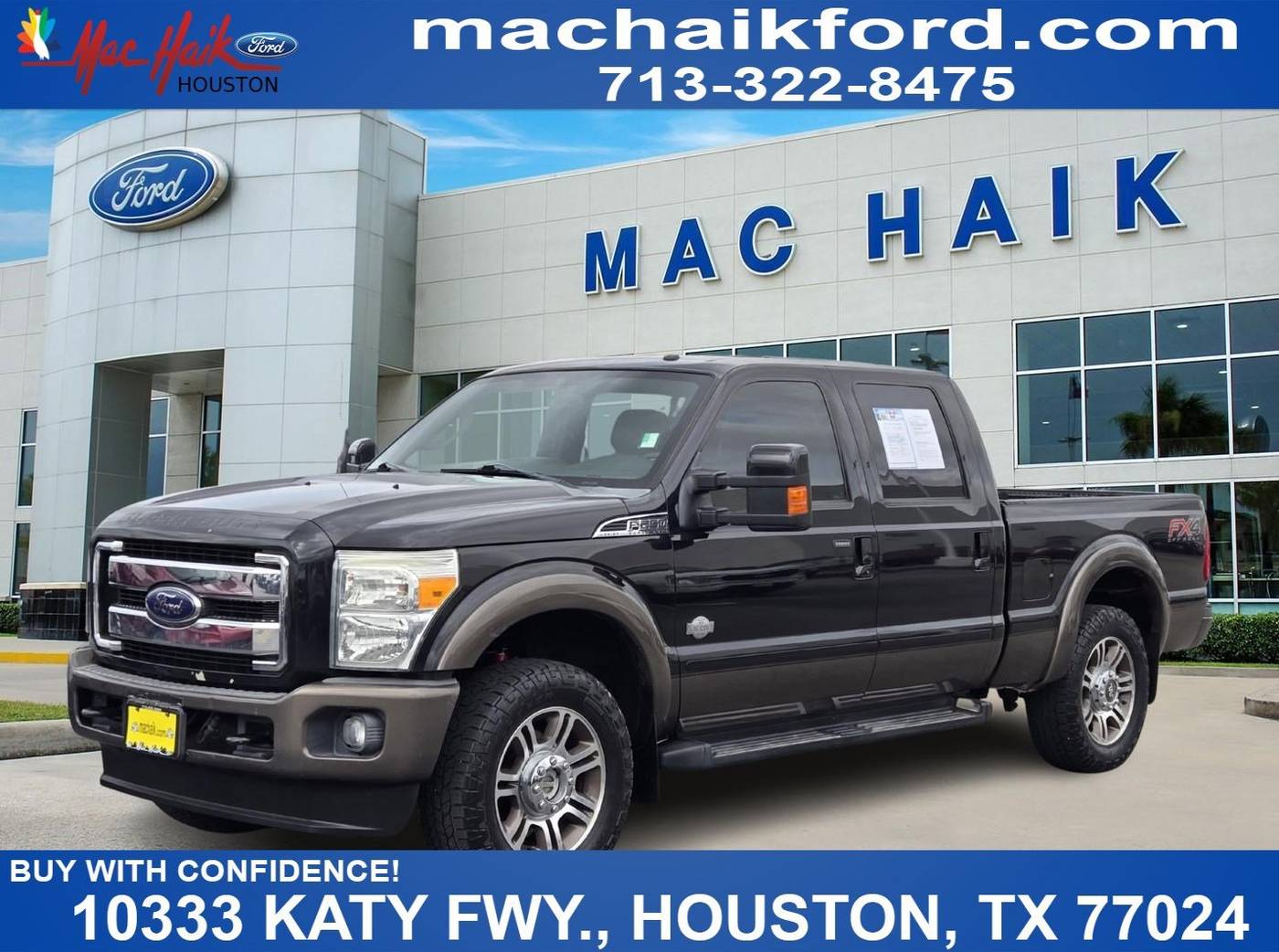 2015 Ford Super Duty F-250 King Ranch — Pickup Truck — 163,574 mi — Houston, TX