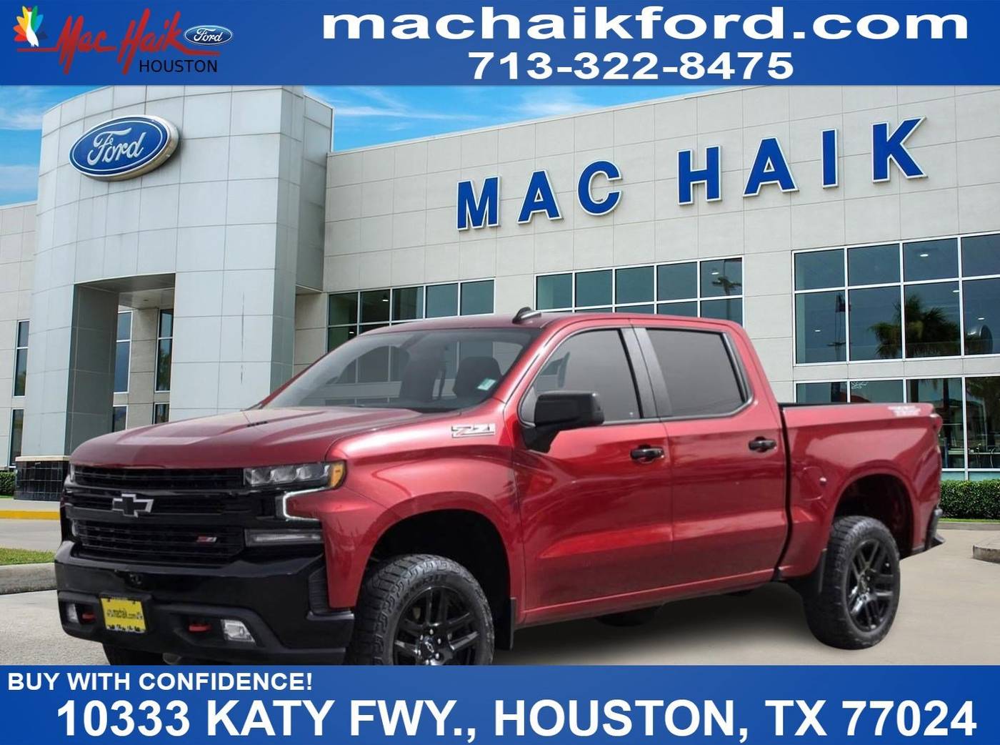 2021 Chevrolet Silverado 1500 LT Trail Boss — Pickup Truck — 52,000 mi — Houston, TX