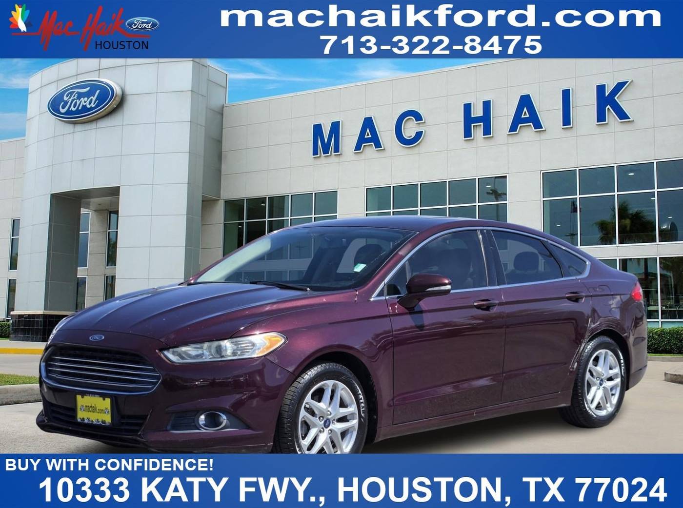 2013 Ford Fusion SE — Sedan — 140,216 mi — Houston, TX