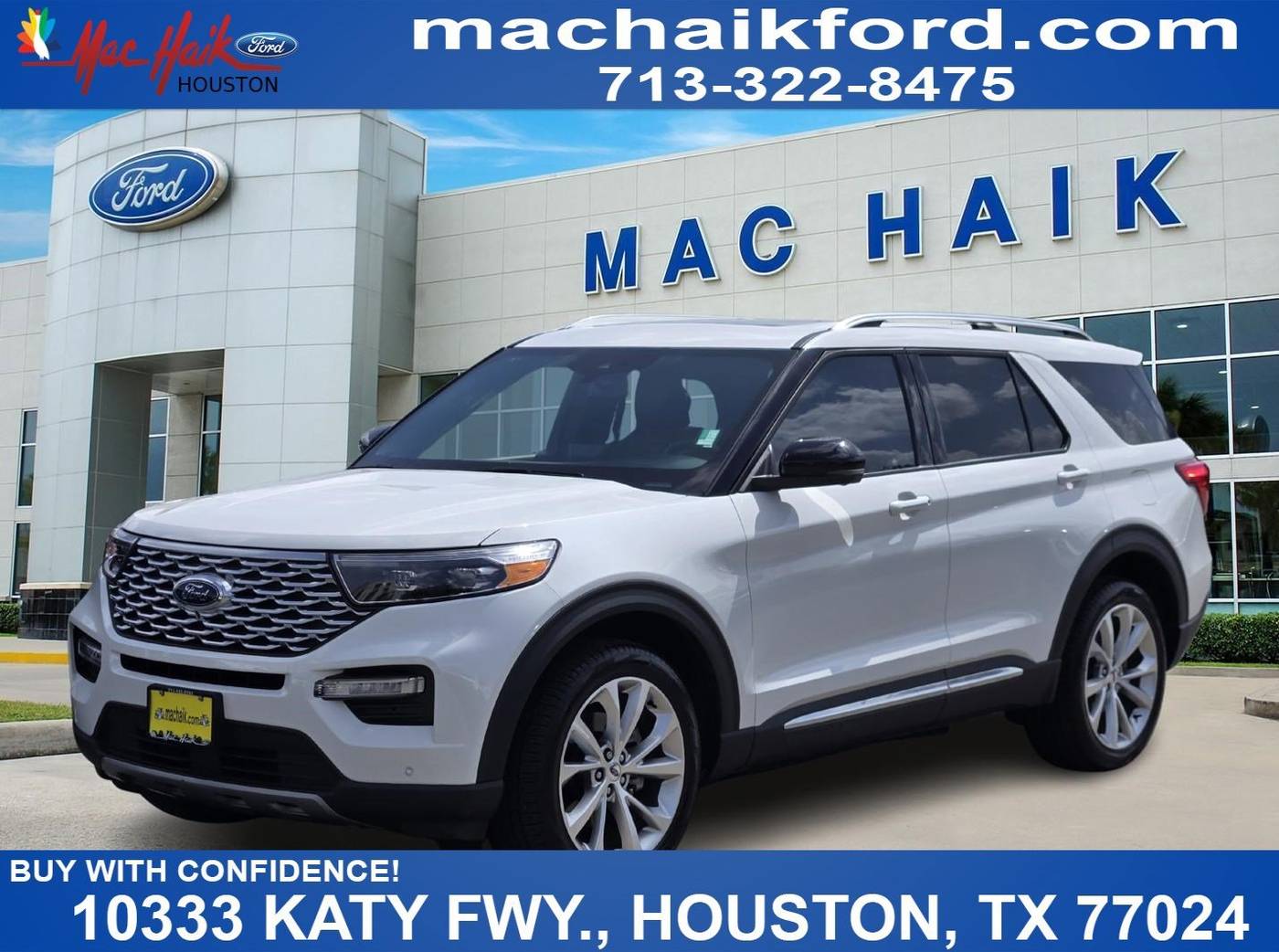 2023 Ford Explorer Platinum — SUV — 13,382 mi — Houston, TX