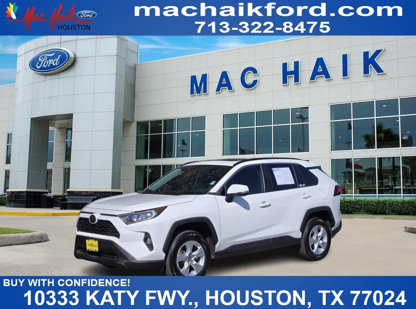 2020 Toyota RAV4 XLE — SUV — 63,918 mi — Houston, TX