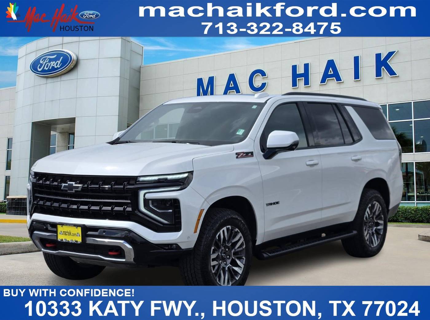 2025 Chevrolet Tahoe Z71 — SUV — 7,292 mi — Houston, TX