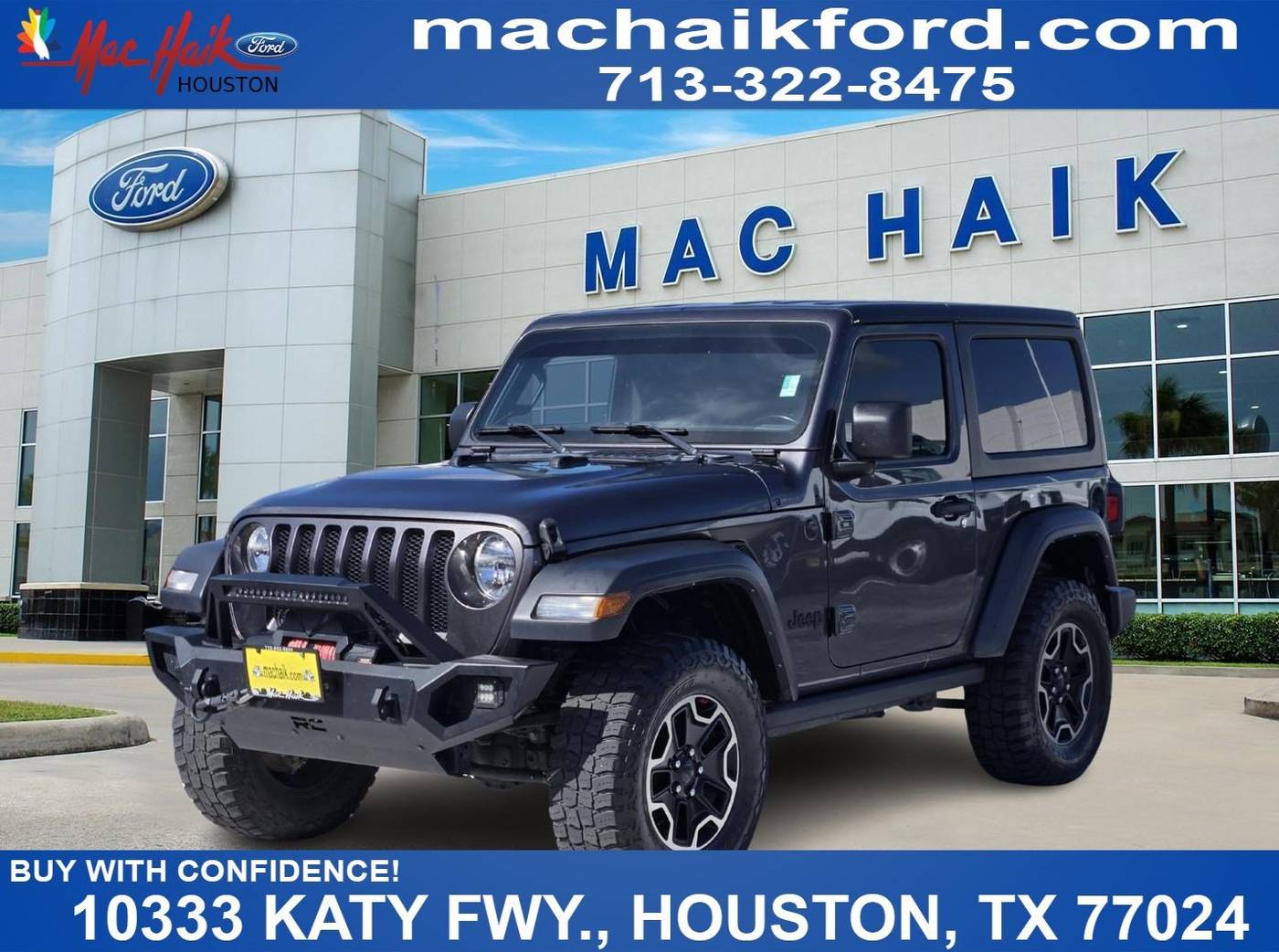 2021 Jeep Wrangler Sport S — SUV — 76,534 mi — Houston, TX