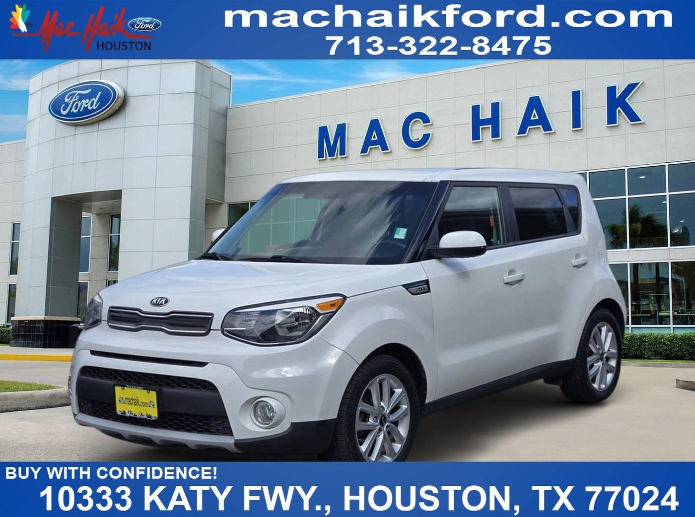 2019 Kia Soul + — Hatchback — 49,724 mi — Houston, TX