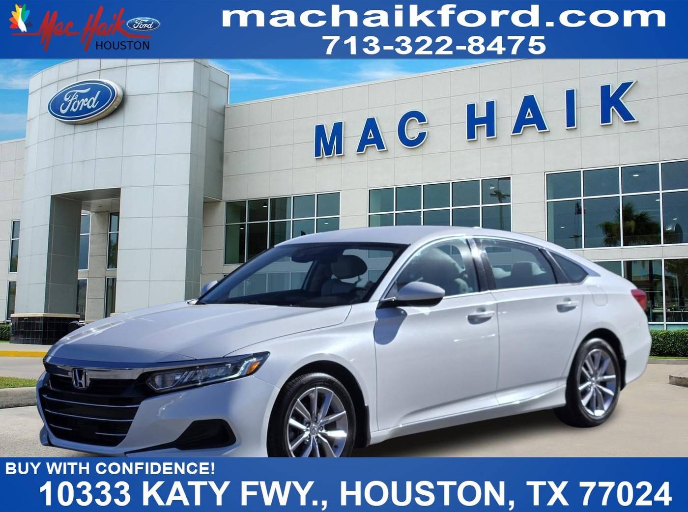 2021 Honda Accord LX — Sedan — 51,121 mi — Houston, TX
