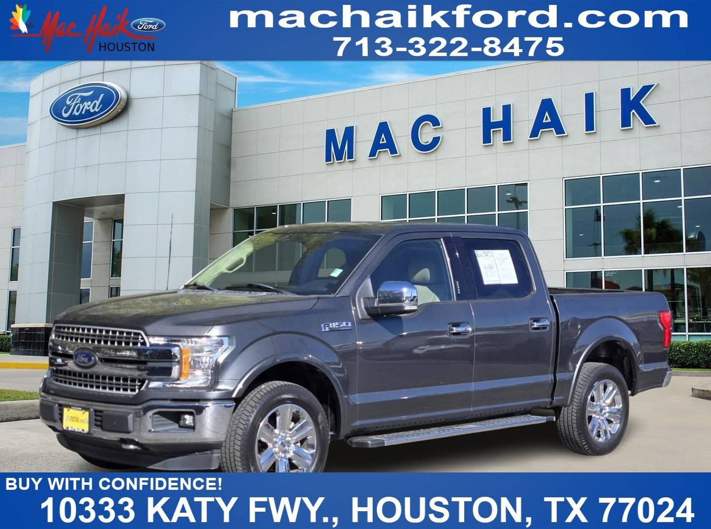 2018 Ford F-150 Lariat — Pickup Truck — 60,570 mi — Houston, TX