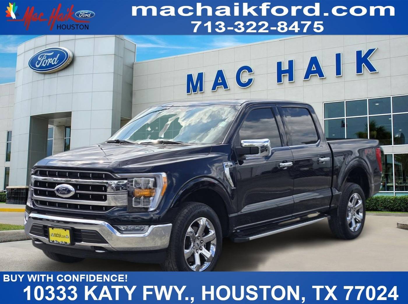 2022 Ford F-150 Lariat — Pickup Truck — 35,384 mi — Houston, TX