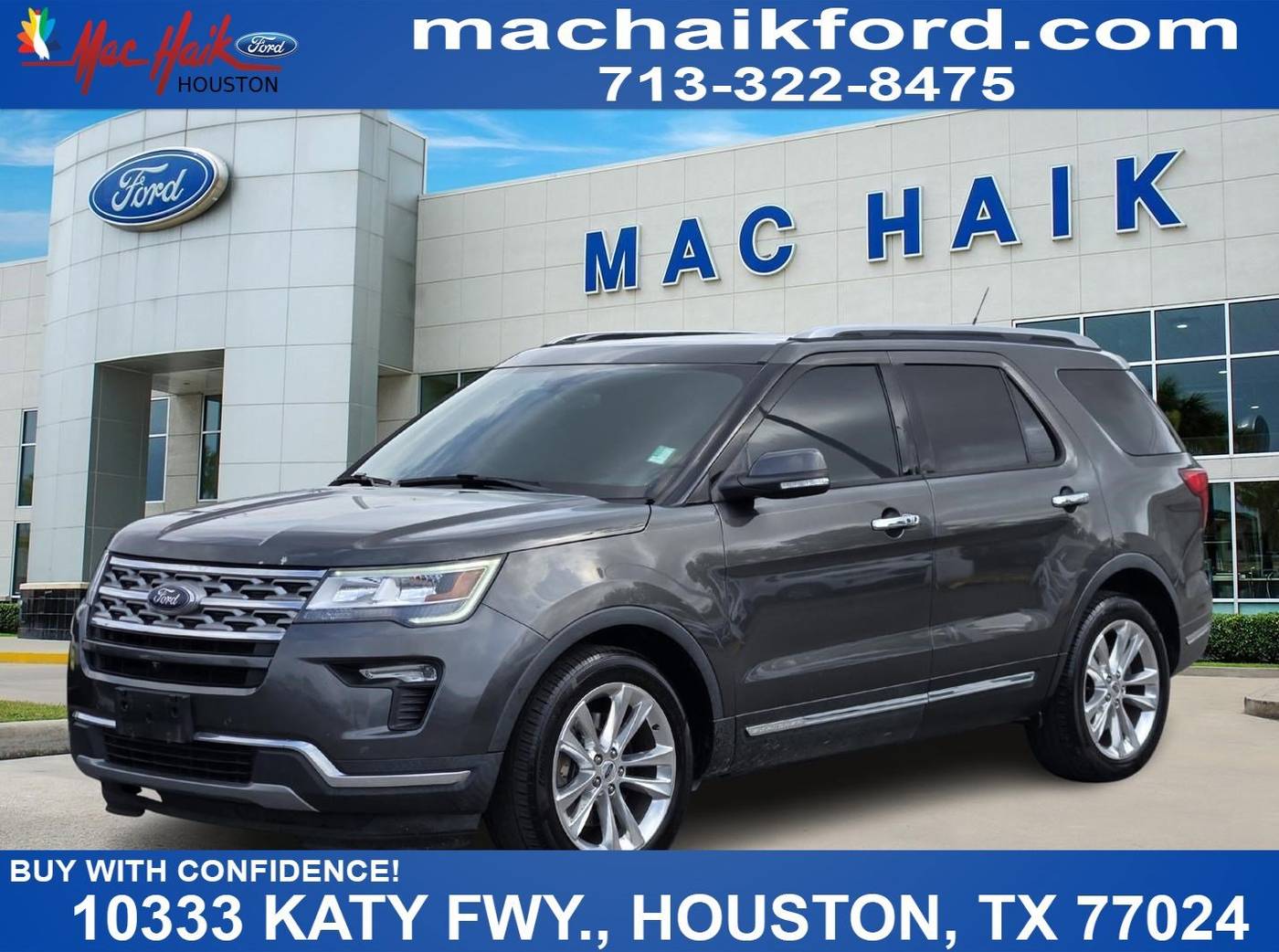 2019 Ford Explorer Limited — SUV — 96,165 mi — Houston, TX