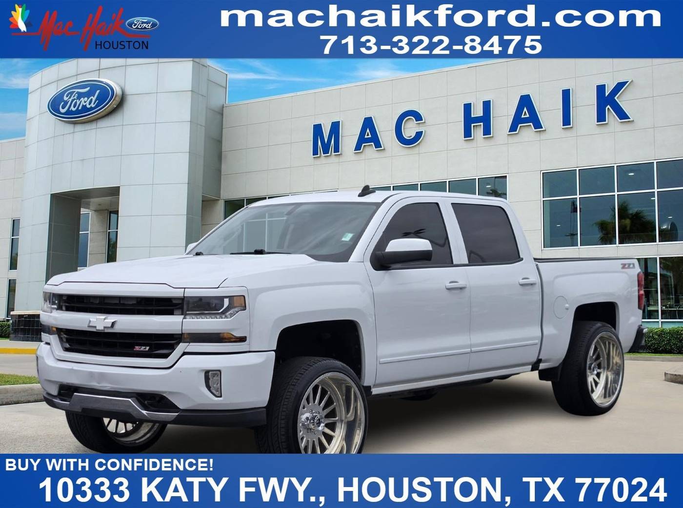 2017 Chevrolet Silverado 1500 LT — Pickup Truck — 105,544 mi — Houston, TX